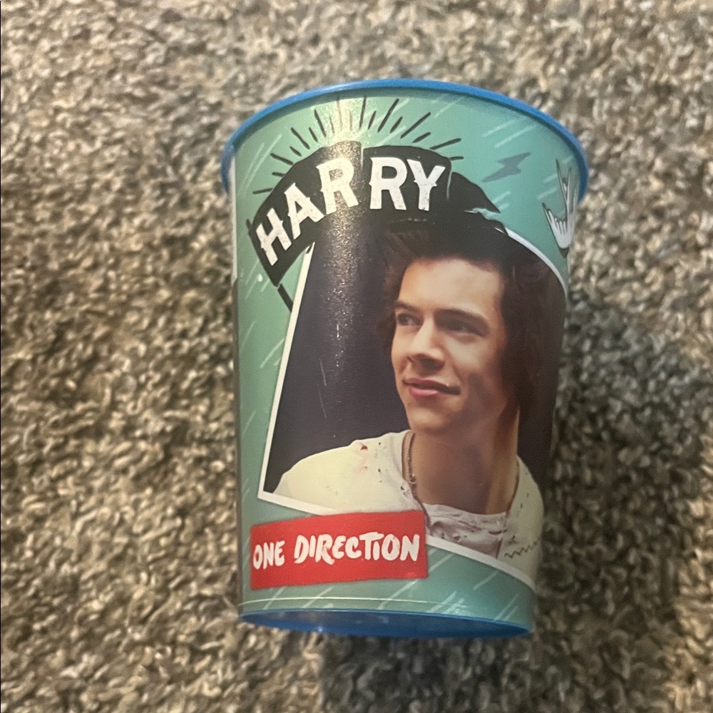 Blue Harry Styles One Direction cup